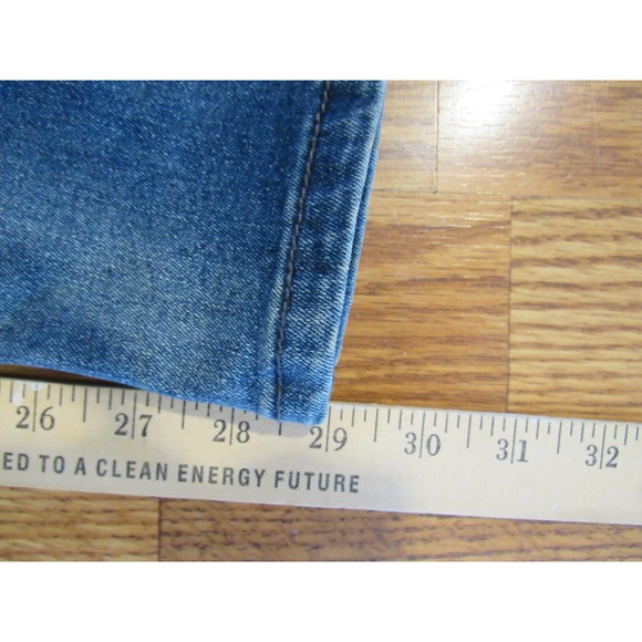 Tc And Co Los Angeles Slim Fit Distressed Blue Jeans Mens 36x30 Ripped Denim - Picture 12 of 12